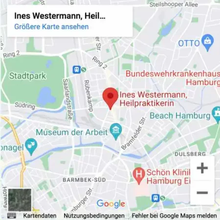 Google Maps Adresse Naturheilpraxis Ines Westermann, Heilpraktikerin